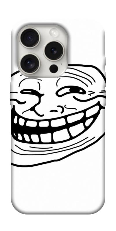 Чохол itsPrint Trollface для Apple iPhone 16 Pro (6.3"), armored, купити оптом з доставкою