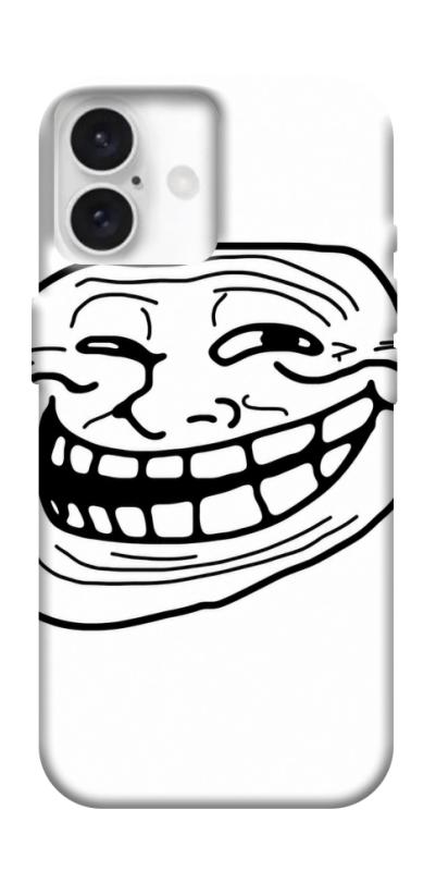 Чехол itsPrint Trollface для Apple iPhone 16 Plus (6.7"), armored, купить оптом с доставкой