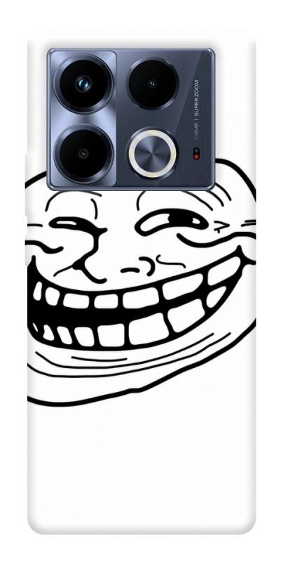 Чохол itsPrint Trollface для Infinix Note 40 4G, armored, купити оптом з доставкою