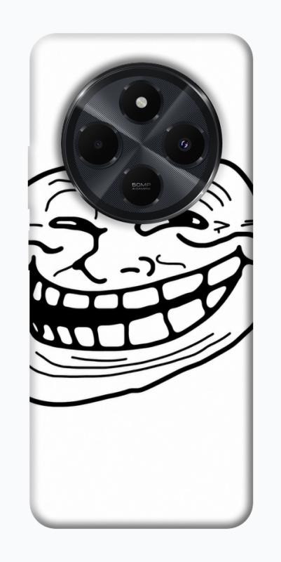 Чохол itsPrint Trollface для Xiaomi Redmi 14C / Poco C75, armored, купити оптом з доставкою