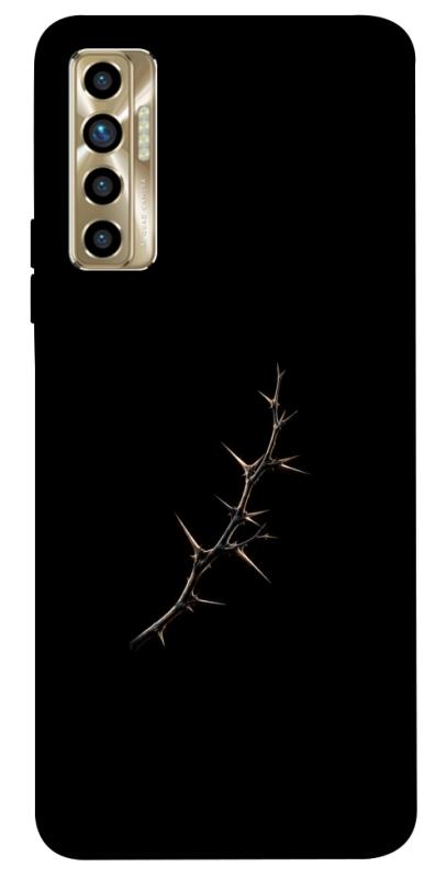 Чехол itsPrint Колюча елегантність для TECNO Camon 17P, armored, купить оптом с доставкой