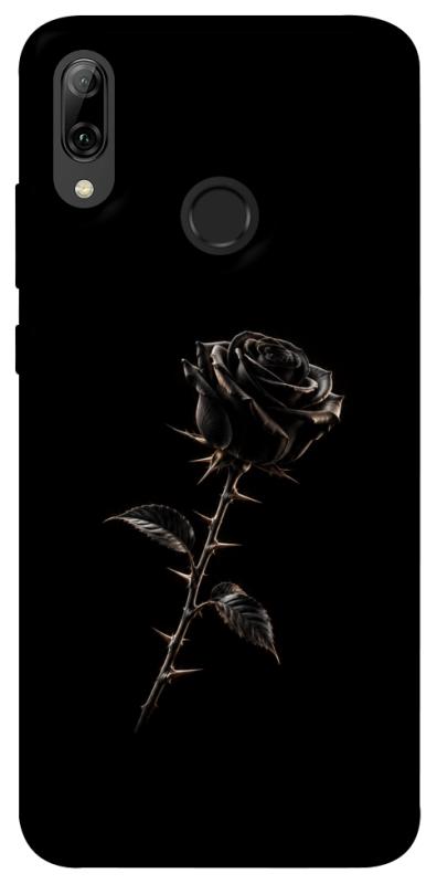 Чехол itsPrint Чорна троянда для Huawei P Smart (2019), armored, купить оптом с доставкой