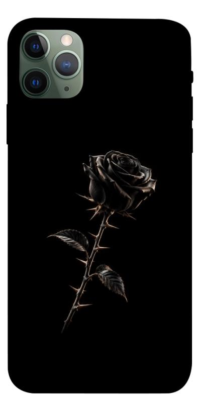 Чехол itsPrint Чорна троянда для Apple iPhone 11 Pro Max (6.5"), armored, купить оптом с доставкой