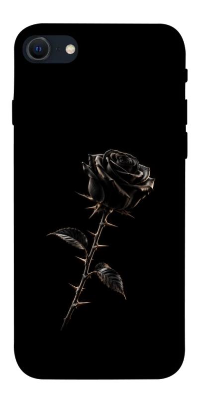 Чехол itsPrint Чорна троянда для Apple iPhone SE (2020), armored, купить оптом с доставкой