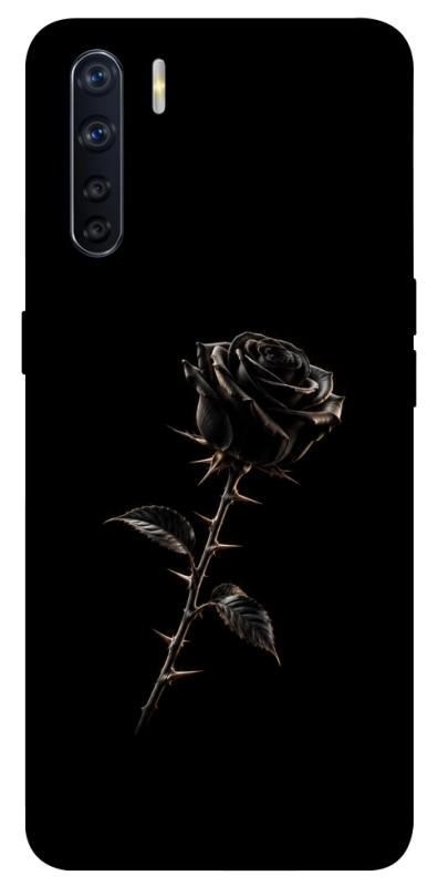 Чехол itsPrint Чорна троянда для Oppo A91, armored, купить оптом с доставкой