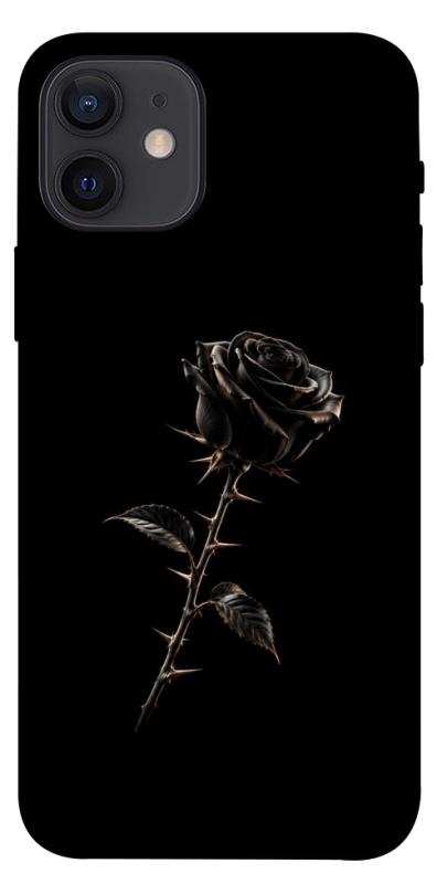 Чехол itsPrint Чорна троянда для Apple iPhone 12 Pro (6.1"), armored, купить оптом с доставкой