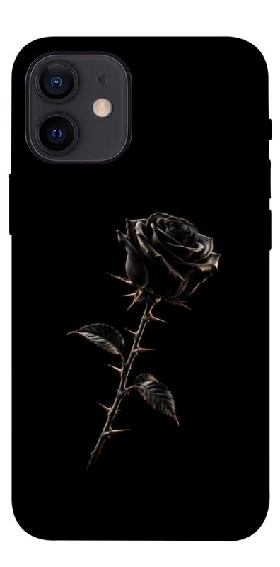 Чехол itsPrint Чорна троянда для Apple iPhone 12 mini (5.4"), armored, купить оптом с доставкой