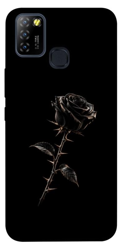 Чехол itsPrint Чорна троянда для Infinix Hot 10 Lite, armored, купить оптом с доставкой