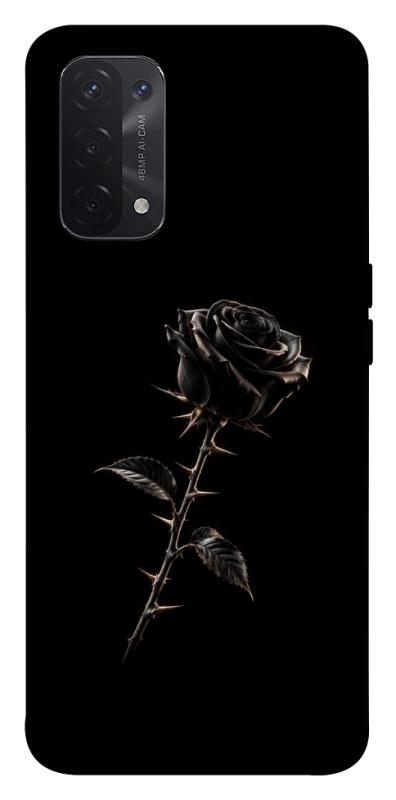 Чехол itsPrint Чорна троянда для Oppo A54 4G, armored, купить оптом с доставкой