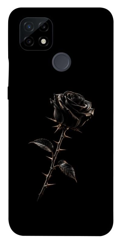 Чехол itsPrint Чорна троянда для Realme C21, armored, купить оптом с доставкой