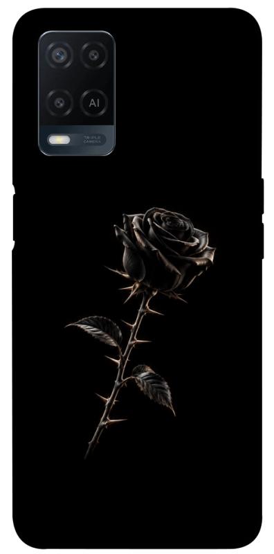 Чехол itsPrint Чорна троянда для Oppo A16s / A16, armored, купить оптом с доставкой