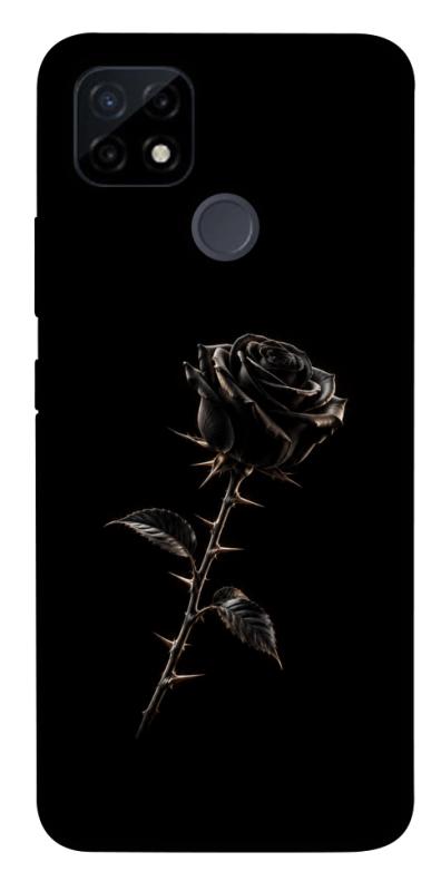 Чехол itsPrint Чорна троянда для Realme C21Y, armored, купить оптом с доставкой
