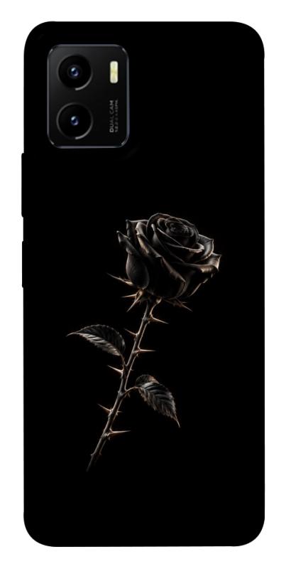 Чехол itsPrint Чорна троянда для Vivo Y15s, armored, купить оптом с доставкой
