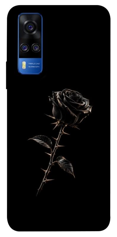Чехол itsPrint Чорна троянда для Vivo Y51a, armored, купить оптом с доставкой