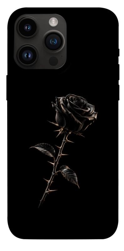 Чехол itsPrint Чорна троянда для Apple iPhone 14 Pro Max (6.7"), armored, купить оптом с доставкой