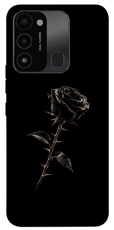Чехол itsPrint Чорна троянда для TECNO Spark 8C, armored, купить оптом с доставкой