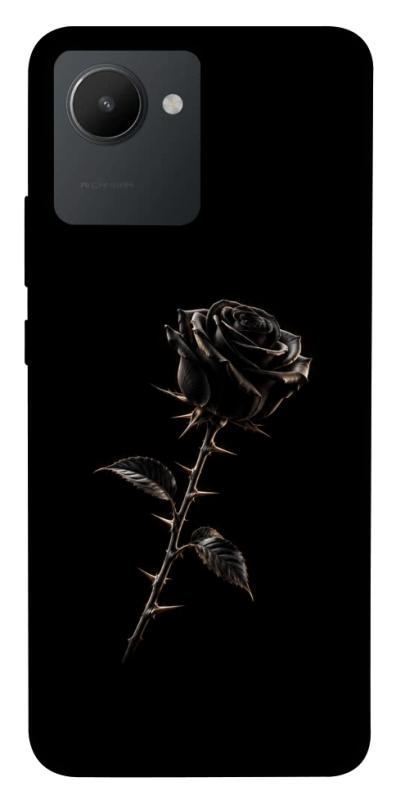 Чехол itsPrint Чорна троянда для Realme C30, armored, купить оптом с доставкой