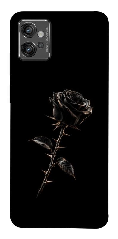Чехол itsPrint Чорна троянда для Motorola Moto G32, armored, купить оптом с доставкой