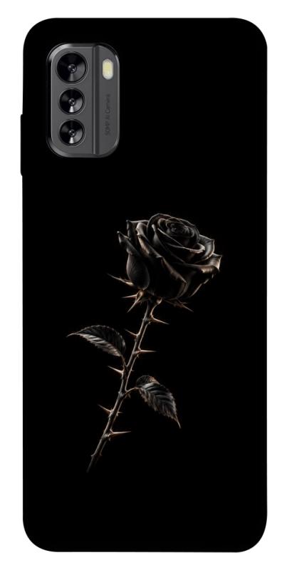 Чехол itsPrint Чорна троянда для Nokia G60, armored, купить оптом с доставкой