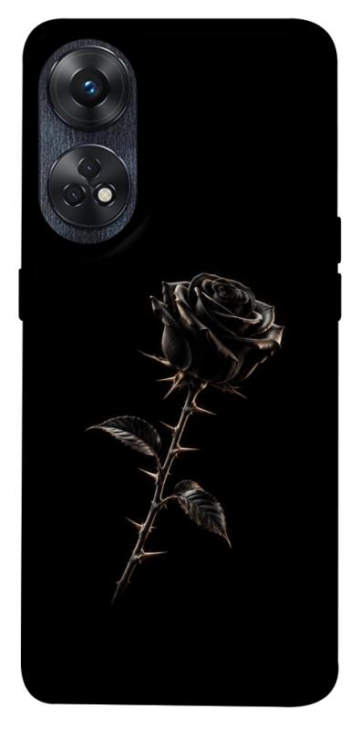 Чехол itsPrint Чорна троянда для Oppo Reno 8 T 4G, armored, купить оптом с доставкой