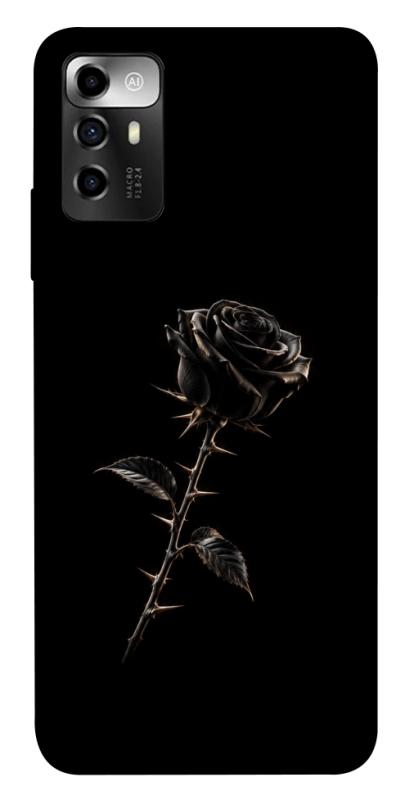 Чехол itsPrint Чорна троянда для ZTE Blade A72, armored, купить оптом с доставкой