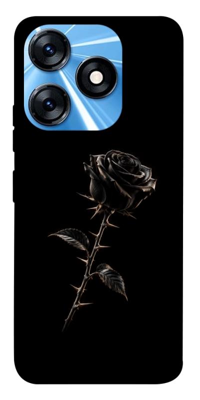 Чехол itsPrint Чорна троянда для TECNO Spark 10 Pro, armored, купить оптом с доставкой