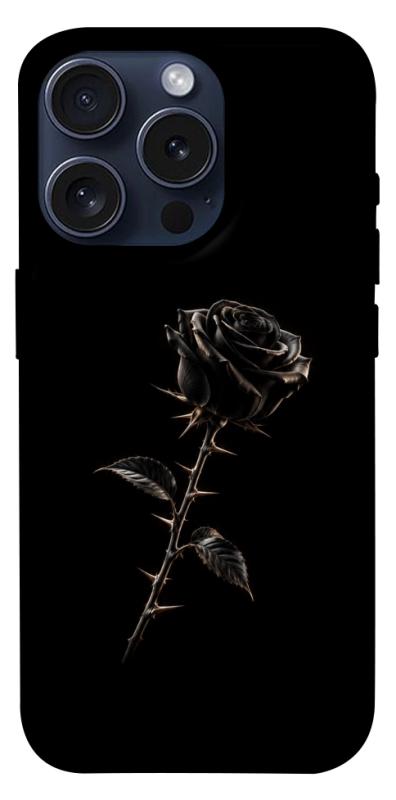 Чехол itsPrint Чорна троянда для Apple iPhone 15 Pro (6.1"), armored, купить оптом с доставкой