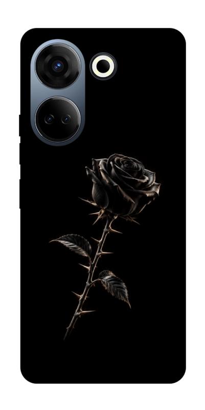 Чехол itsPrint Чорна троянда для TECNO Camon 20 Pro (CK7n), armored, купить оптом с доставкой