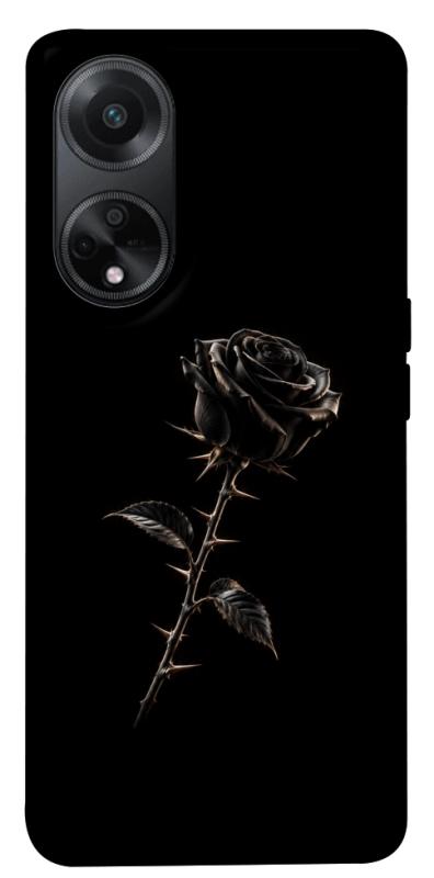 Чехол itsPrint Чорна троянда для Oppo A98, armored, купить оптом с доставкой