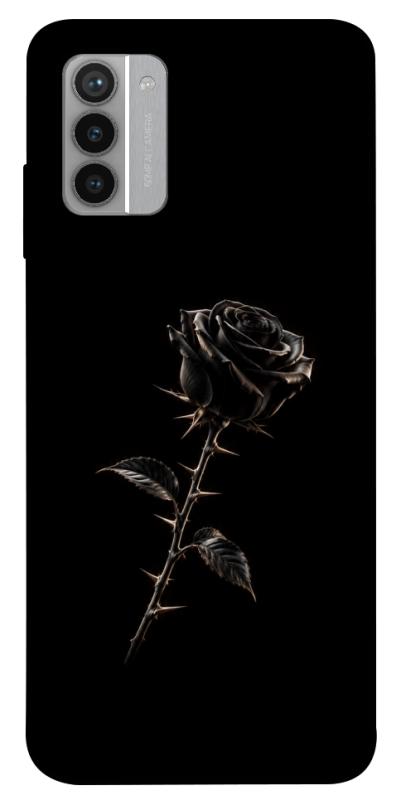 Чехол itsPrint Чорна троянда для Nokia G42, armored, купить оптом с доставкой