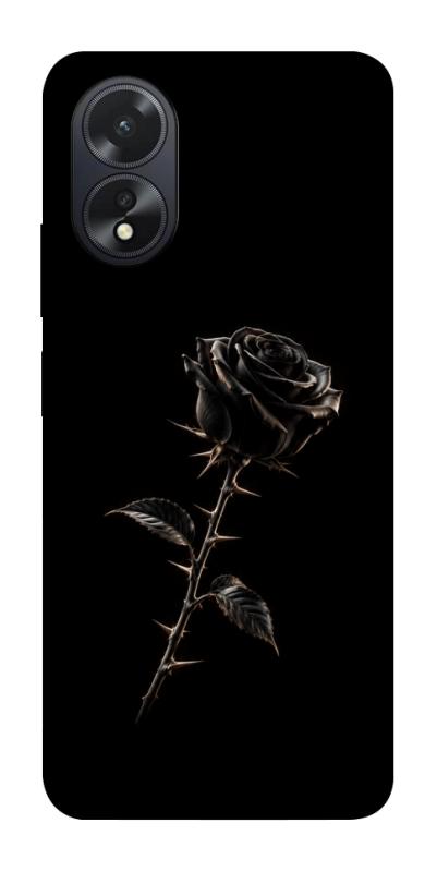 Чехол itsPrint Чорна троянда для Oppo A38, armored, купить оптом с доставкой