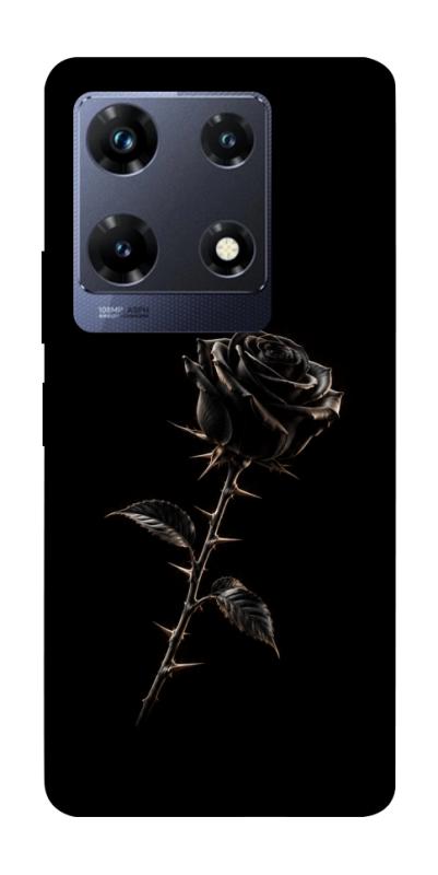 Чехол itsPrint Чорна троянда для Infinix Note 30 Pro, armored, купить оптом с доставкой