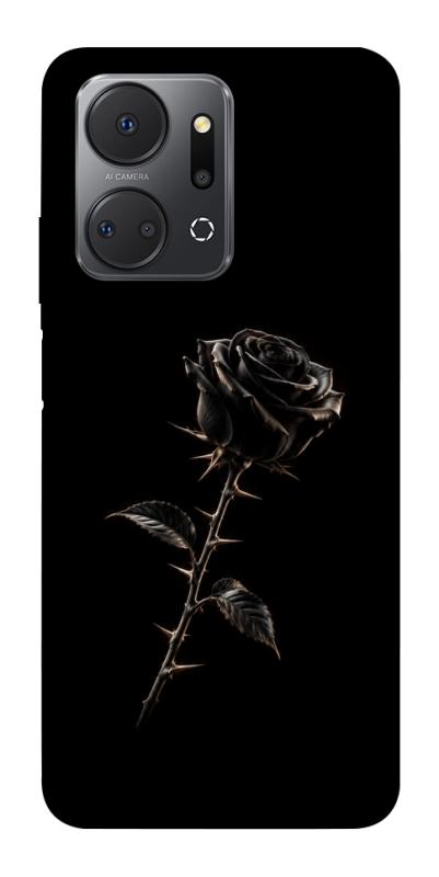 Чехол itsPrint Чорна троянда для Huawei Honor X7a, armored, купить оптом с доставкой