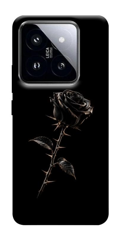 Чехол itsPrint Чорна троянда для Xiaomi 14 Pro, armored, купить оптом с доставкой