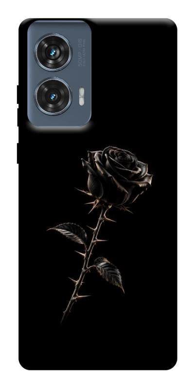 Чехол itsPrint Чорна троянда для Motorola Edge 50 Fusion, armored, купить оптом с доставкой