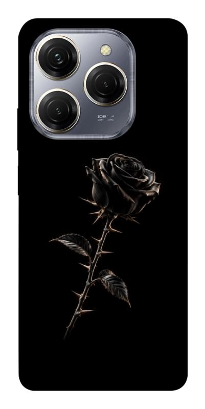 Чехол itsPrint Чорна троянда для TECNO Spark 20 Pro, armored, купить оптом с доставкой