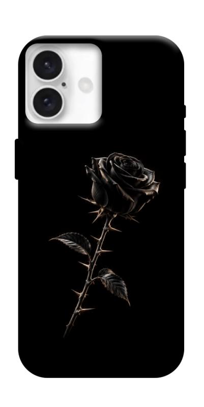 Чехол itsPrint Чорна троянда для Apple iPhone 16 (6.1"), armored, купить оптом с доставкой