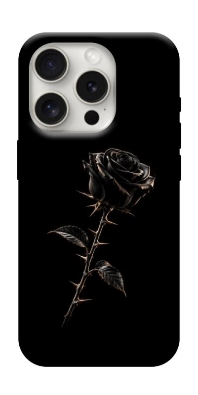 Чехол itsPrint Чорна троянда для Apple iPhone 16 Pro Max (6.9"), armored, купить оптом с доставкой