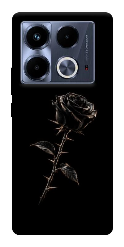 Чехол itsPrint Чорна троянда для Infinix Note 40 4G, armored, купить оптом с доставкой