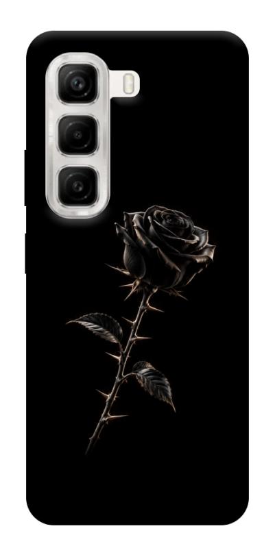Чехол itsPrint Чорна троянда для Infinix Hot 50 4G, armored, купить оптом с доставкой