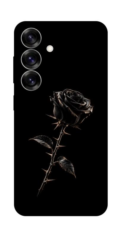 Чехол itsPrint Чорна троянда для Samsung Galaxy S25, armored, купить оптом с доставкой