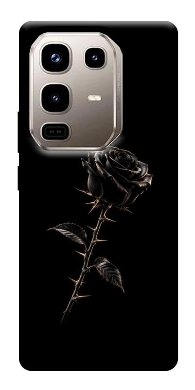 Чехол itsPrint Чорна троянда для Infinix Note 50 Pro 4G, armored, купить оптом с доставкой