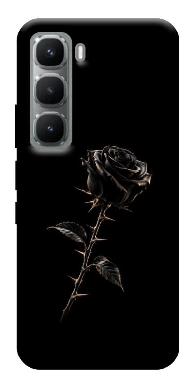 Чехол itsPrint Чорна троянда для Infinix Hot 60i, armored, купить оптом с доставкой