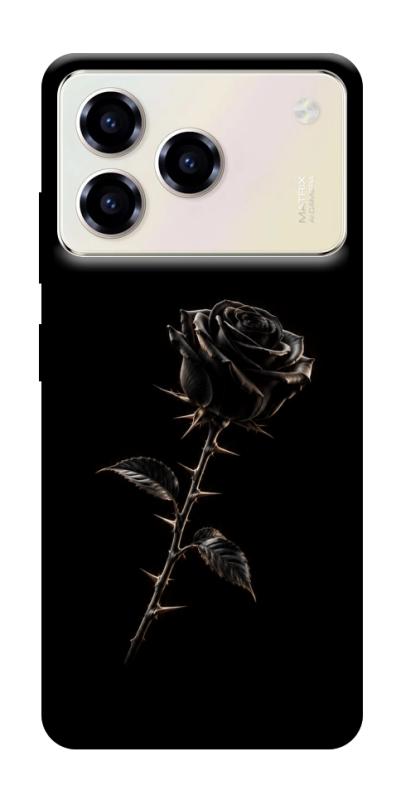 Чехол itsPrint Чорна троянда для ZTE Blade A76, armored, купить оптом с доставкой