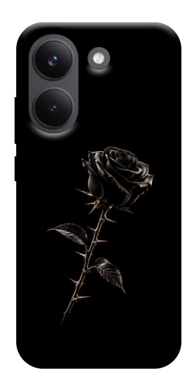 Чехол itsPrint Чорна троянда для Xiaomi Poco X8 Pro, armored, купить оптом с доставкой