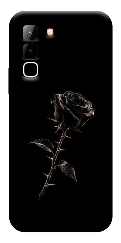 Чехол itsPrint Чорна троянда для Infinix Hot 70, armored, купить оптом с доставкой