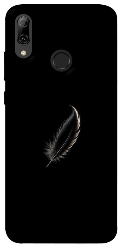 Чехол itsPrint Чорне перо для Huawei P Smart (2019), armored, купить оптом с доставкой