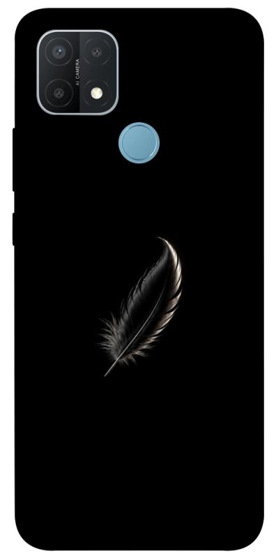Чехол itsPrint Чорне перо для Oppo A15s / A15, armored, купить оптом с доставкой