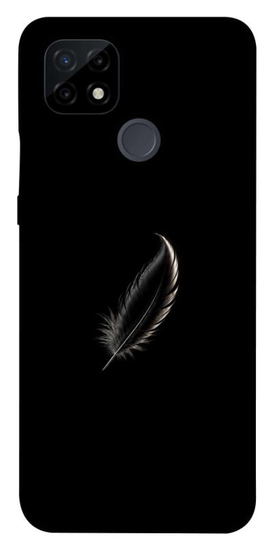 Чехол itsPrint Чорне перо для Realme C21, armored, купить оптом с доставкой