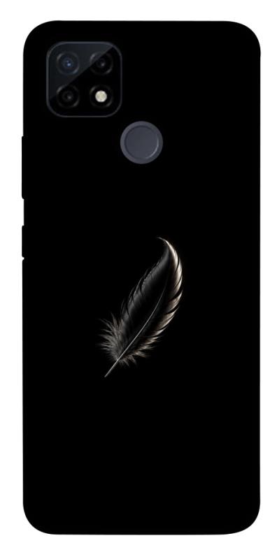 Чехол itsPrint Чорне перо для Realme C21Y, armored, купить оптом с доставкой